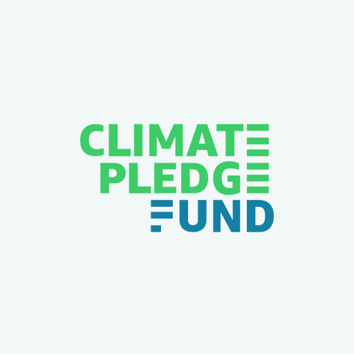 Climate Pledge Fund logo.