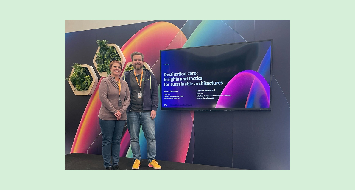 Bateman and Steffan Grunwald, principal solutions architect at AWS, spoke at re:Invent 2024 in Las Vegas, Nevada.