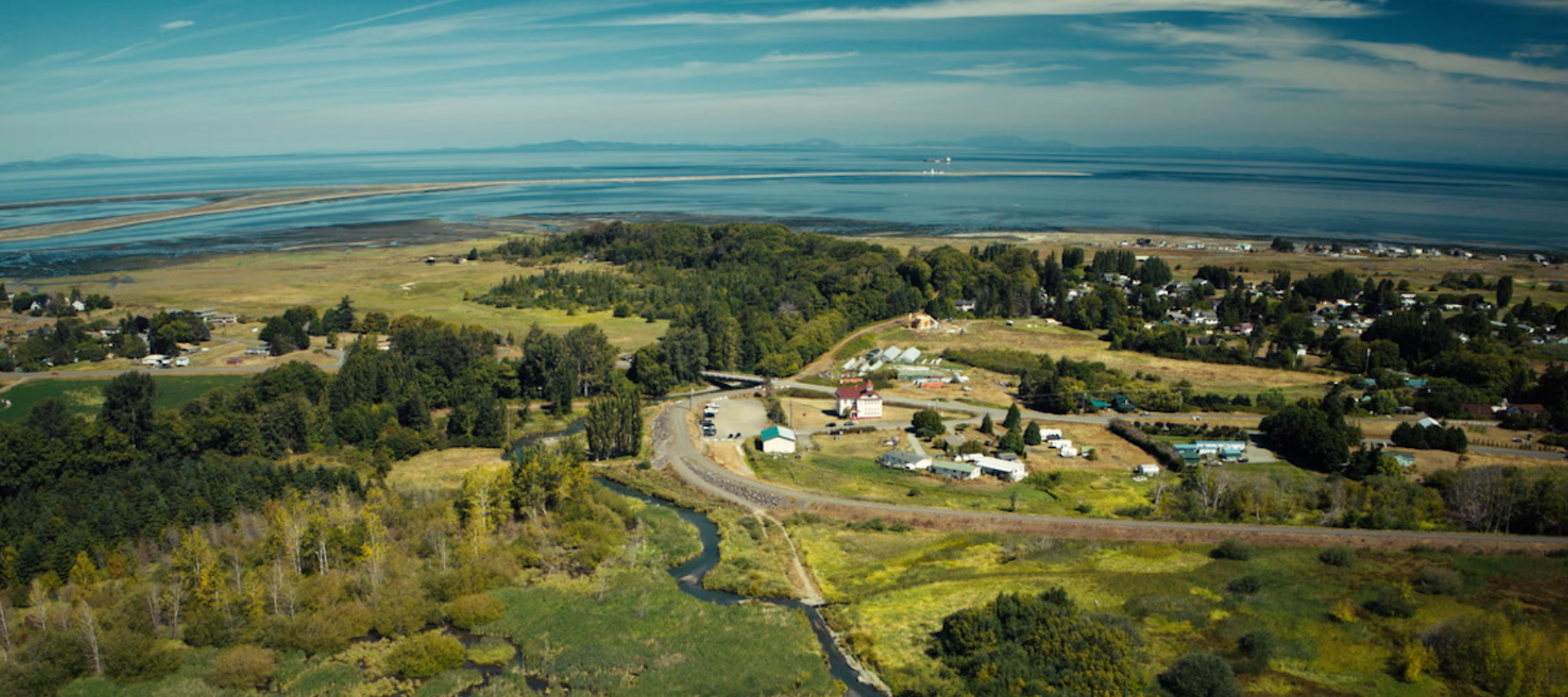The Dungeness River in Washington state.